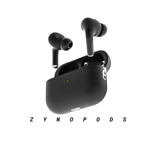 Zynopods Pro 2nd Gen ( black ) – USA Quality (ANC, Pop-Up Window, Working Serial Number, OG Box with MRP) 1-Yr Warranty & 15-Day Returns – Type C